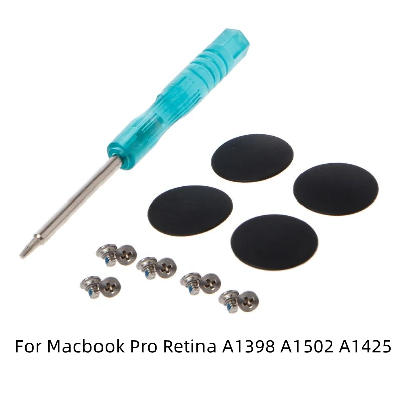 New Bottom Case Rubber Macbook Feet With Screws Screwdriver For Mac Pro 13" 15" A1369 A1466 A1398 A1425 A1502
New Bottom Case Rubber Macbook Feet With Screws Screwdriver For Mac Pro 13" 15" A1369 A1466 A1398 A1425 A1502