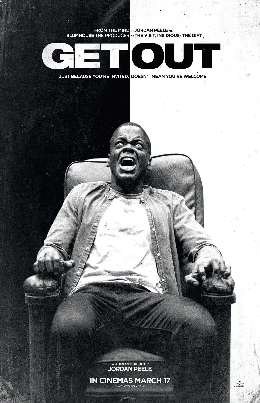 Get Out Movie Print Art Canvas Poster for Living Room Decoration Home Wall Decor Picture
Get Out Movie Print Art Canvas Poster for Living Room Decoration Home Wall Decor Picture