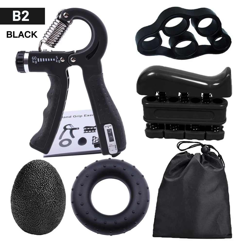 5-60Kg Adjustable Heavy Hand Gripper Set Fitness Hand Exerciser Grip Wrist Training Finger Gripper Hand Strengthener
5-60Kg Adjustable Heavy Hand Gripper Set Fitness Hand Exerciser Grip Wrist Training Finger Gripper Hand Strengthener