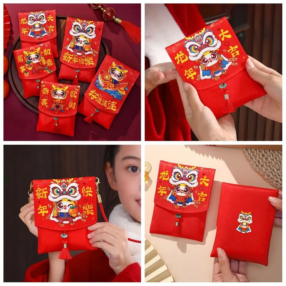 Кошелек для монет, сумка для упаковки денег, кошелек для денег на удачу, красный пакет 2024, красный конверт, счастливые деньги, мультяшный талисман на день дракона
Кошелек для монет, сумка для упаковки денег, кошелек для денег на удачу, красный пакет 2024, красный конверт, счастливые деньги, мультяшный талисман на день дракона