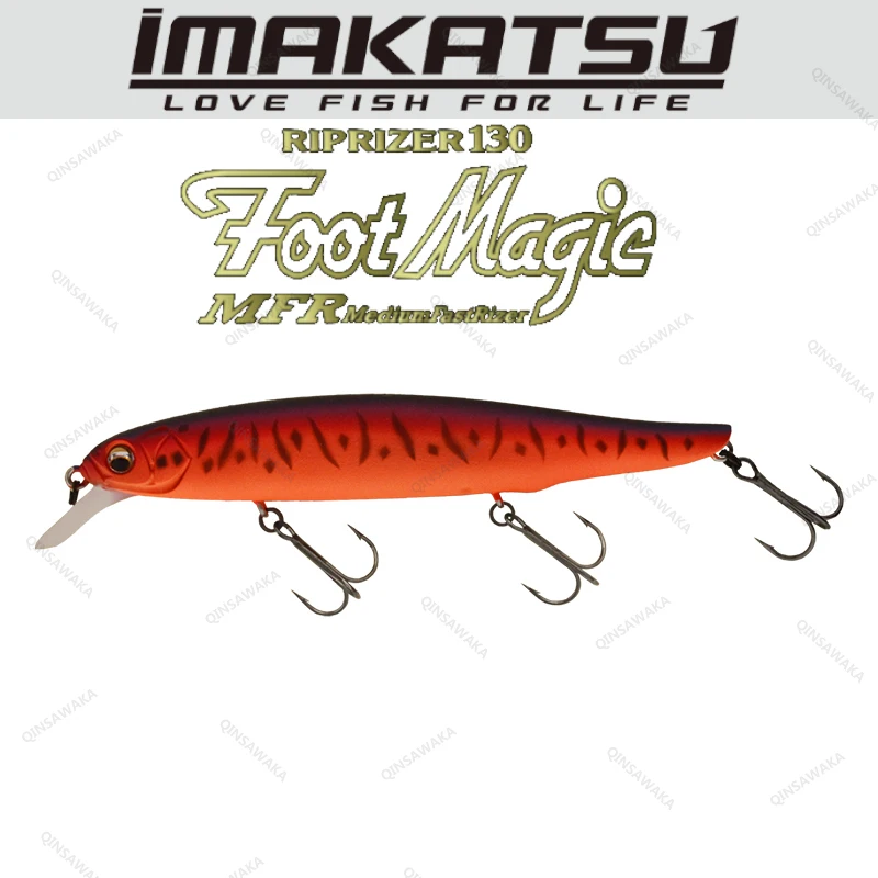 Япония Imakatsu RIPRIZER 130 MFR Foot Magic 130 мм 19,5 г 0,7 м искусственные приманки глубокосоленая морская вода окунь Сом сом
Япония Imakatsu RIPRIZER 130 MFR Foot Magic 130 мм 19,5 г 0,7 м искусственные приманки глубокосоленая морская вода окунь Сом сом
