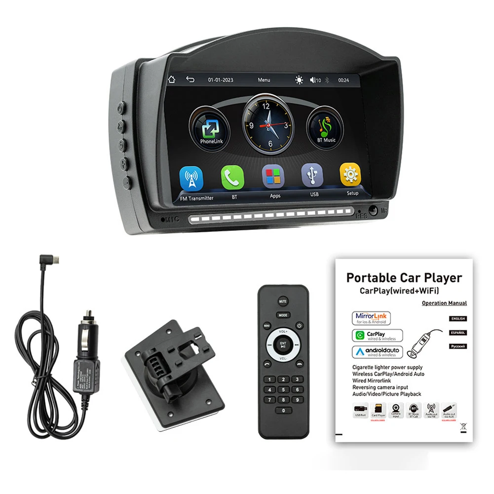 Car Radio MP5 Player, Wireless Compatible For Android AUTO/IOS CarPlay, 4.7-Inch IPS Screen, V5.0 Function Hands-free Calling, S
Car Radio MP5 Player, Wireless Compatible For Android AUTO/IOS CarPlay, 4.7-Inch IPS Screen, V5.0 Function Hands-free Calling, S