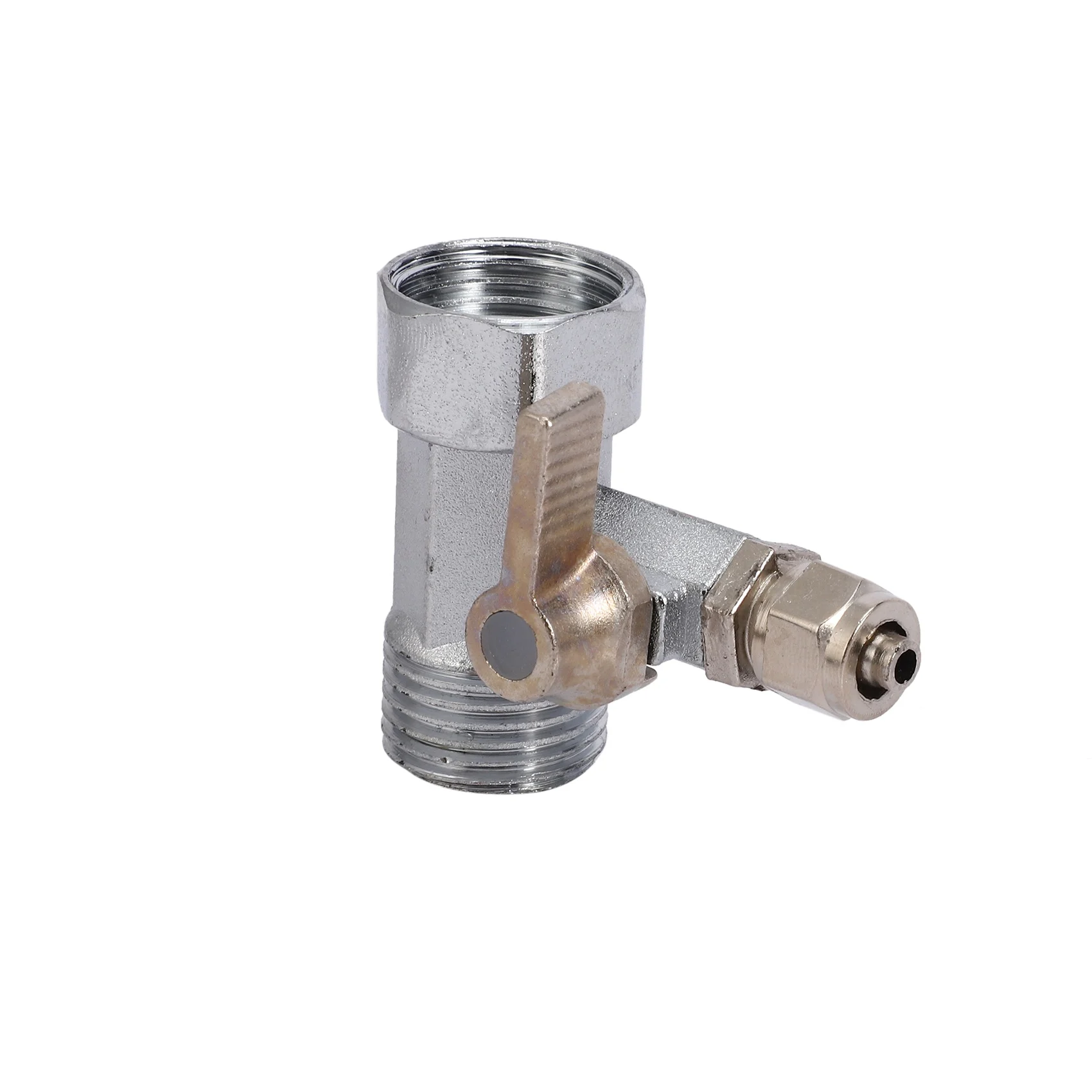 RO Feed Water Adapter 1/2" to 1/4" Ball Valve Faucet Tap Feed Reverse Osmosis Silver
RO Feed Water Adapter 1/2" to 1/4" Ball Valve Faucet Tap Feed Reverse Osmosis Silver