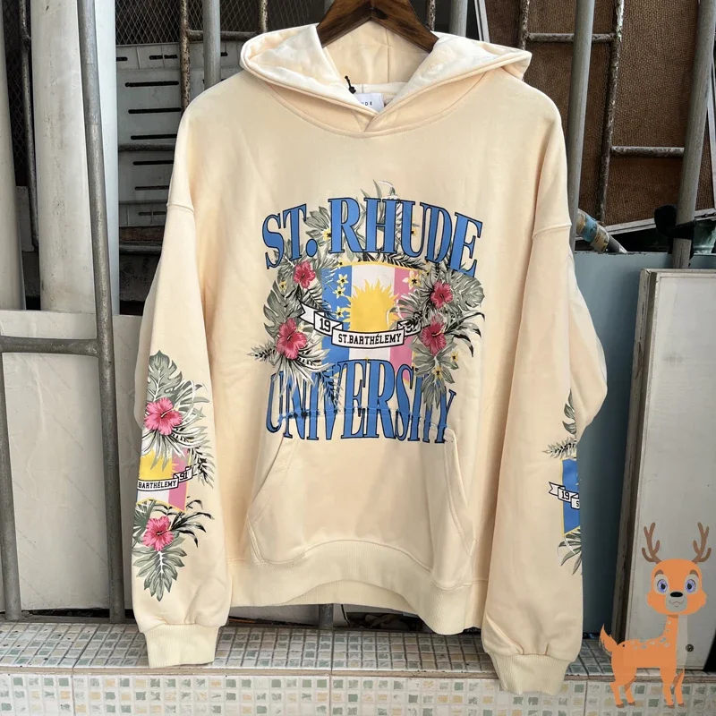 Flower Pattern Flag Print Vintage Pullover Real Photo Pure Cotton Loose Pocket Hoodie Casual Hip Hop Men Women Hooded Sweatshirt
Flower Pattern Flag Print Vintage Pullover Real Photo Pure Cotton Loose Pocket Hoodie Casual Hip Hop Men Women Hooded Sweatshirt