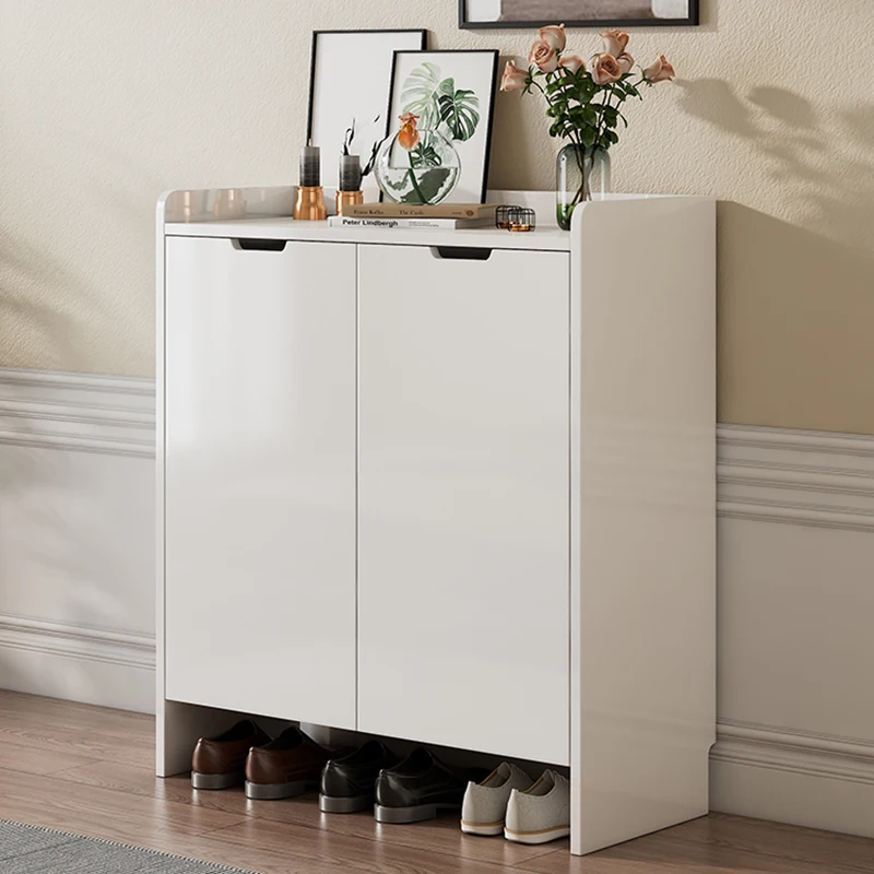 White Shoe Cabinet Home Entrance Storage Dustproof Living Room Cabinets Multifunctional Meuble De Rangement Organizers Box
White Shoe Cabinet Home Entrance Storage Dustproof Living Room Cabinets Multifunctional Meuble De Rangement Organizers Box