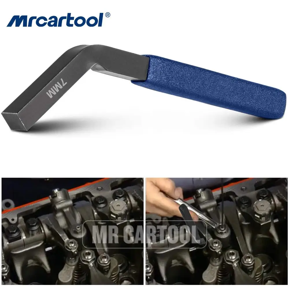 MR CARTOOL 3163530 Engine Brake Adjustment Tool 7MM For Cummins ISX Engine Heavy Duty Steel Jake Brake Feeler Gauge
MR CARTOOL 3163530 Engine Brake Adjustment Tool 7MM For Cummins ISX Engine Heavy Duty Steel Jake Brake Feeler Gauge