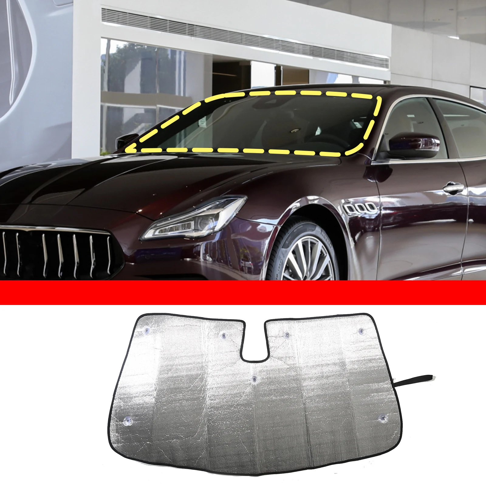 Алюминиевая фольга для Maserati Quattroporte 2017-2022, серебристый Стайлинг автомобиля, переднее стекло для автомобиля, защита от УФ-лучей, солнцезащитный козырек, автомобильные аксессуары
Алюминиевая фольга для Maserati Quattroporte 2017-2022, серебристый Стайлинг автомобиля, переднее стекло для автомобиля, защита от УФ-лучей, солнцезащитный козырек, автомобильные аксессуары