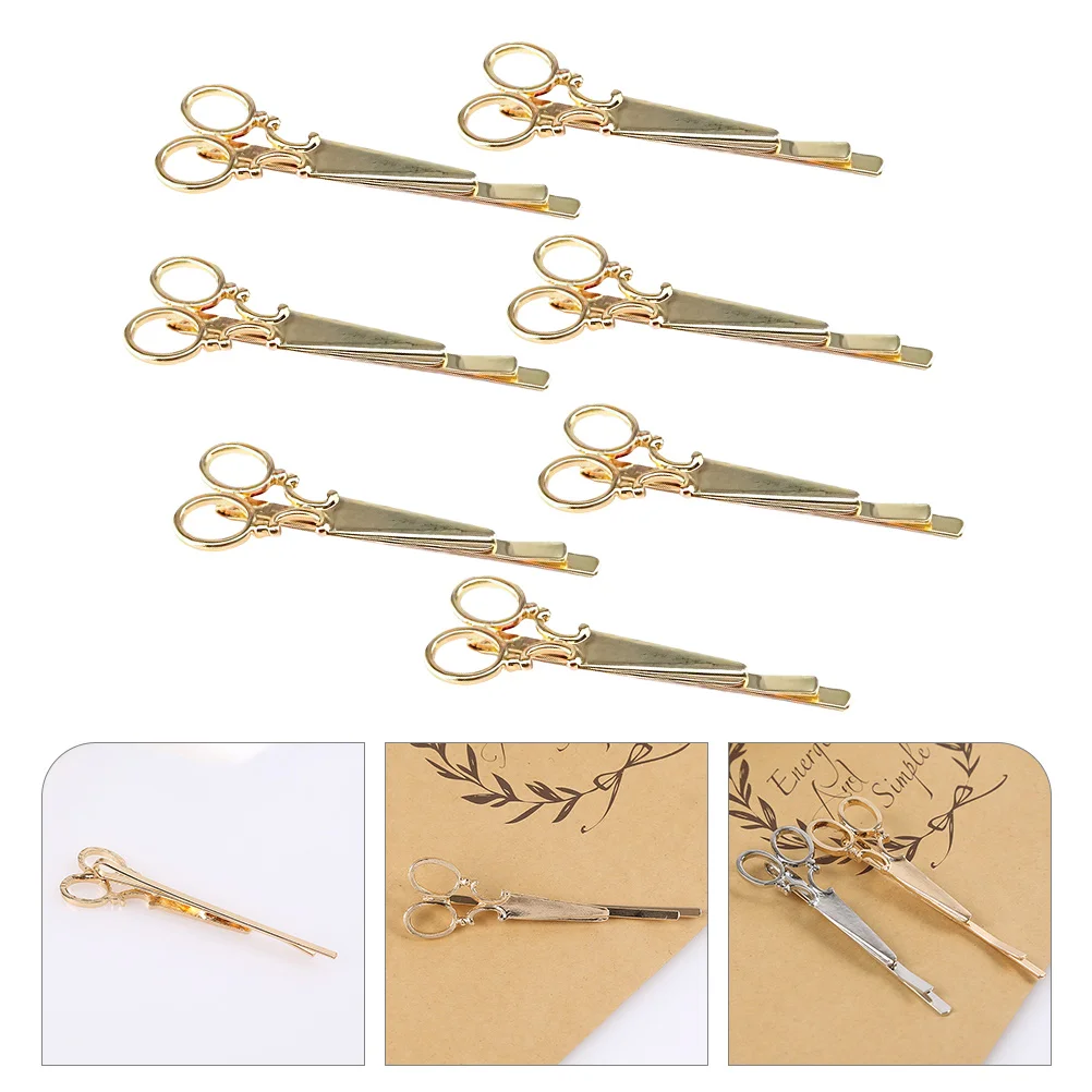 7 Pcs Scissors Hairpin Tools for Styling Clip Women Barrette Decoration Accessories Girls Vintage
7 Pcs Scissors Hairpin Tools for Styling Clip Women Barrette Decoration Accessories Girls Vintage