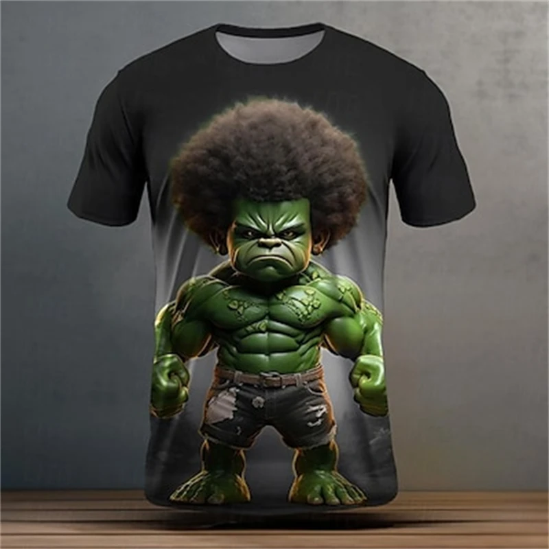 Funny Cartoon Men's Street Style 3D Print Tshirt Summer Outdoor Sports Premium Breathability Leisure Short Sleeve Crew Neck Top
Funny Cartoon Men's Street Style 3D Print Tshirt Summer Outdoor Sports Premium Breathability Leisure Short Sleeve Crew Neck Top