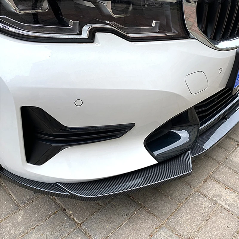 Car Bumper Lip For BMW 3 Series G20 G21 320i 325i 2019-2022 Car Front Bumper Splitter Lip Spoiler Diffuser Car Body Kit Tuning Car Bumper Lip For BMW 3 Series G20 G21 320i 325i 2019-2022 Car Front Bumper Splitter Lip Spoiler Diffuser Car Body Kit Tuning