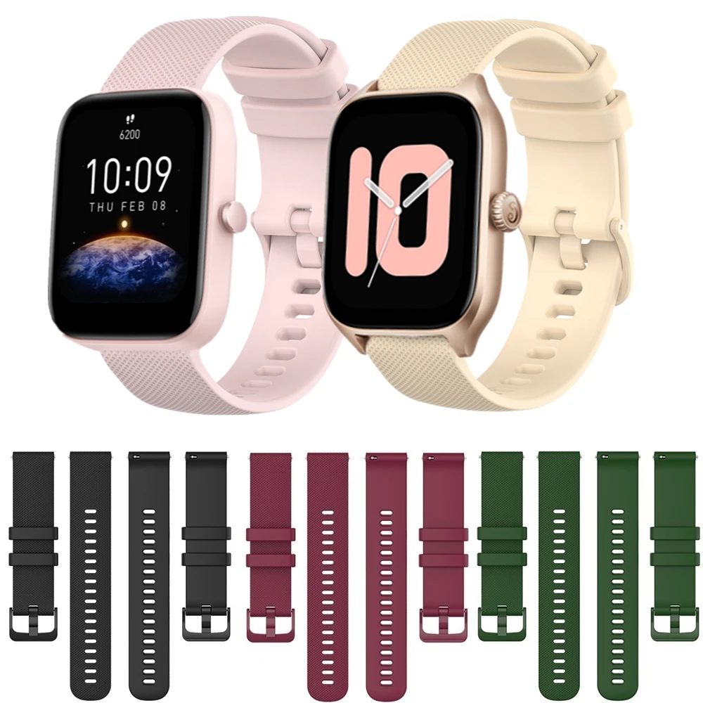 Silicone Wrist Strap For Huami Amazfit GTR 4 GTS 4 Mini Sport Bracelet For Huami Amazfit Bip 3 Pro Bip U S Smart Watch Bands New
Silicone Wrist Strap For Huami Amazfit GTR 4 GTS 4 Mini Sport Bracelet For Huami Amazfit Bip 3 Pro Bip U S Smart Watch Bands New