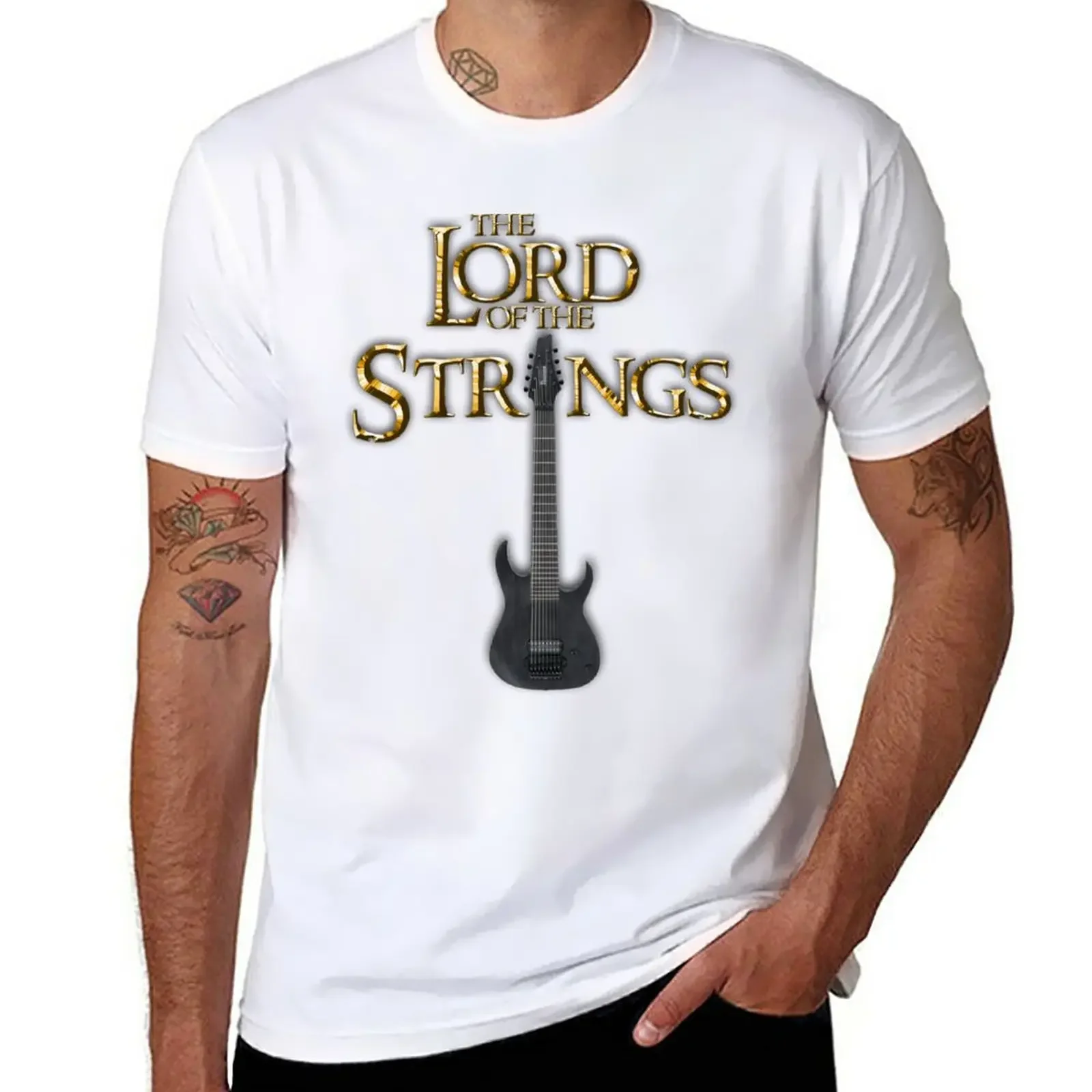 Lord of the Strings (color) T-Shirt vintage clothes tops fruit of the loom mens t shirts
Lord of the Strings (color) T-Shirt vintage clothes tops fruit of the loom mens t shirts