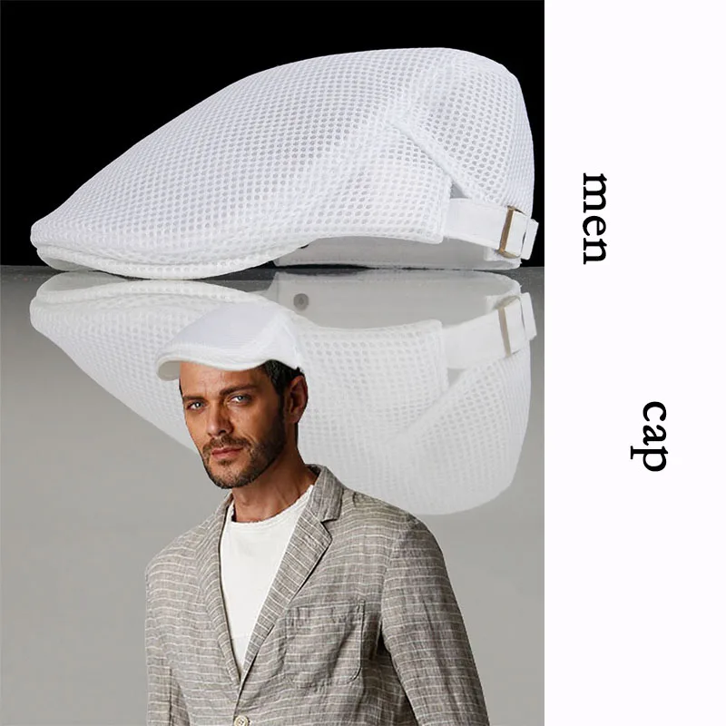 Summer Thin Hollow Mesh Breathable Cap Men Baseball-cap Adjustable Women Sun Visor Forward Hat Headwear Male Sports-cap Fishing
Summer Thin Hollow Mesh Breathable Cap Men Baseball-cap Adjustable Women Sun Visor Forward Hat Headwear Male Sports-cap Fishing