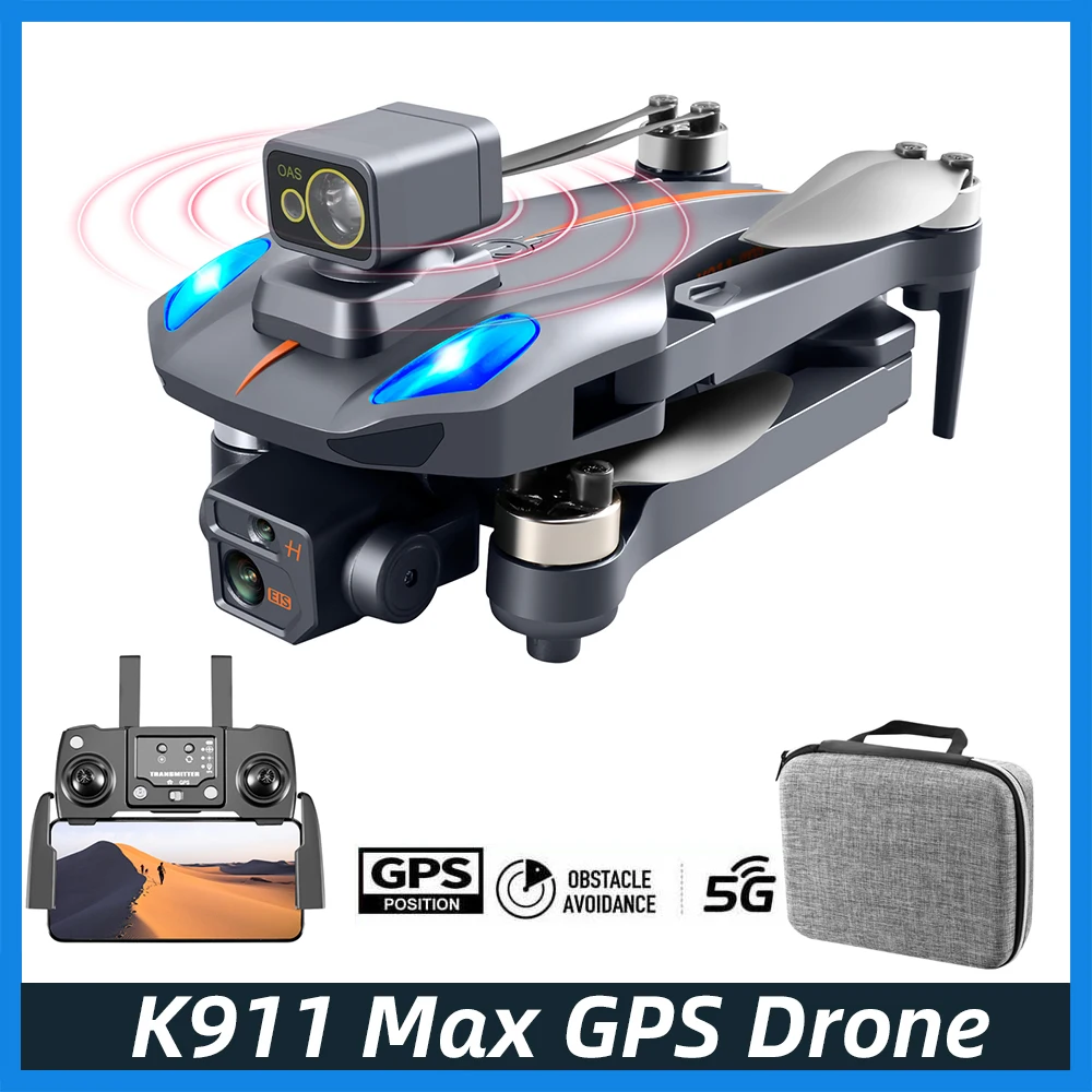 Квадрокоптер K911 Max с GPS и камерой 4K
Квадрокоптер K911 Max с GPS и камерой 4K
