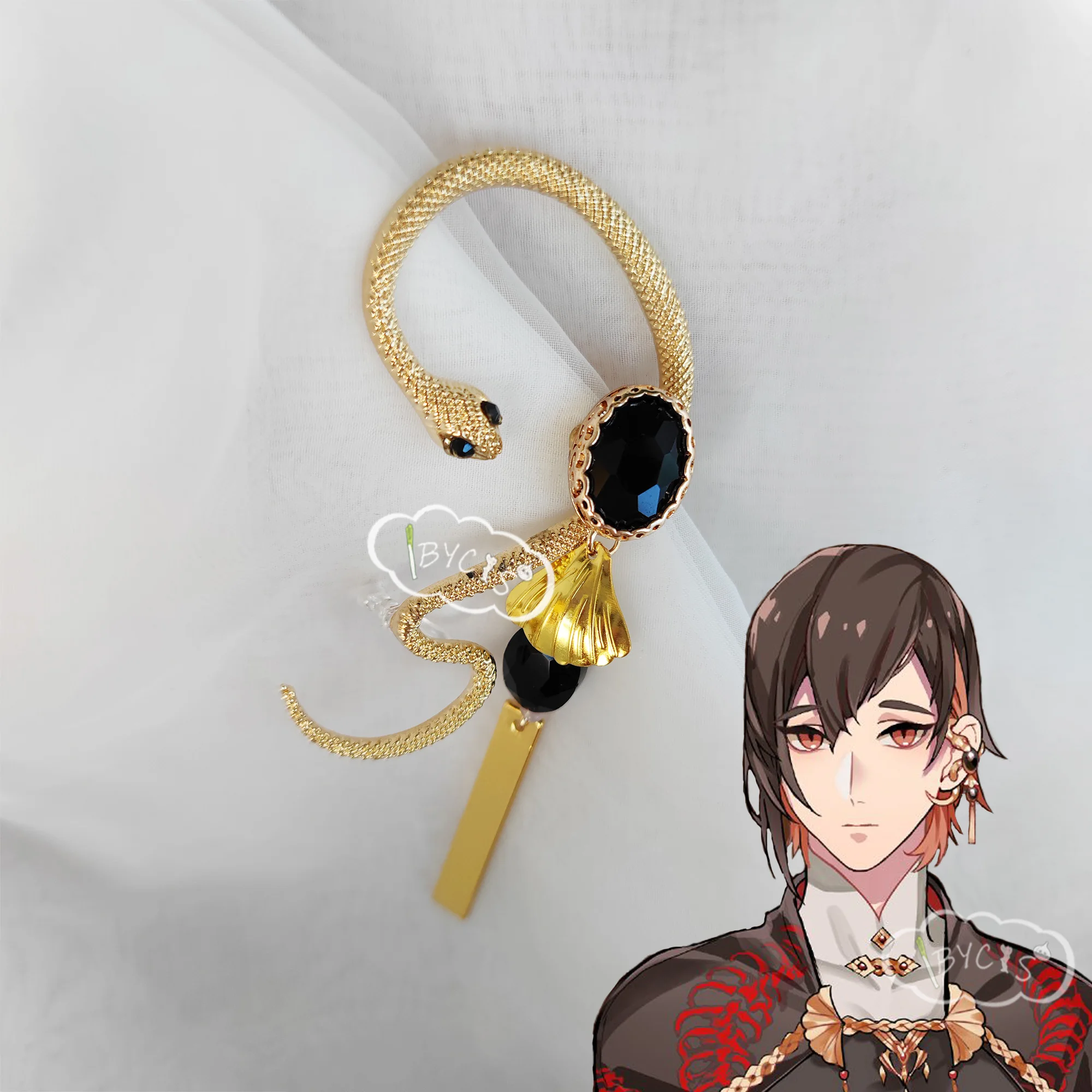 NU:Carnival Yakumo Cos серьги в форме серпентина косплей, зажим для ушей, булавка для Хэллоуина, костюм, аниме, реквизит, ювелирные изделия, аксессуары
NU:Carnival Yakumo Cos серьги в форме серпентина косплей, зажим для ушей, булавка для Хэллоуина, костюм, аниме, реквизит, ювелирные изделия, аксессуары