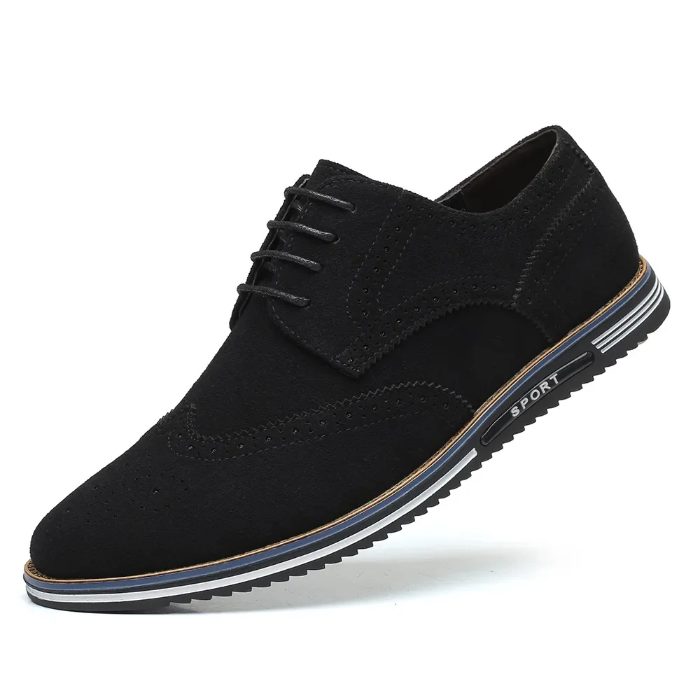 Classic Brogues Shoes For Men Frosted Suede Leather Shoes Winter Casual Man Footwear Male Sneakers Undefined Men Shoes Plus Size
Classic Brogues Shoes For Men Frosted Suede Leather Shoes Winter Casual Man Footwear Male Sneakers Undefined Men Shoes Plus Size
