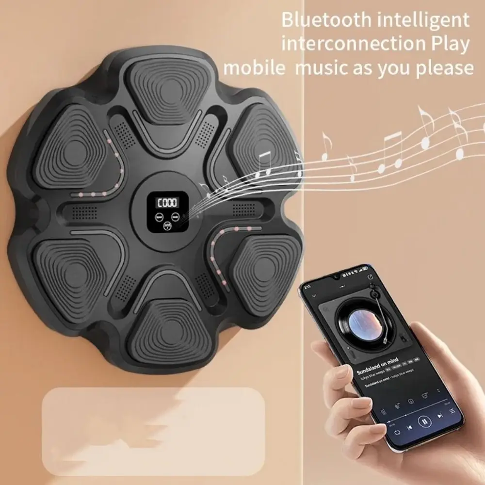 Smart Music Boxing Machine LED Lighted Boxing Target Music Boxing Training BT Link Wall Mounted Electronic Boxing Wall Target
Smart Music Boxing Machine LED Lighted Boxing Target Music Boxing Training BT Link Wall Mounted Electronic Boxing Wall Target