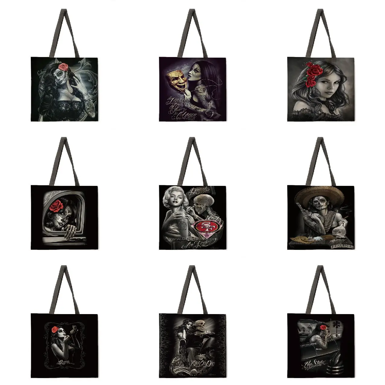 Diablo Ladies Handbag Ladies Casual Tote Bag Christmas Gift Ladies Shoulder Bag Foldable Shopping Bag Beach Bag Tote Bag
Diablo Ladies Handbag Ladies Casual Tote Bag Christmas Gift Ladies Shoulder Bag Foldable Shopping Bag Beach Bag Tote Bag
