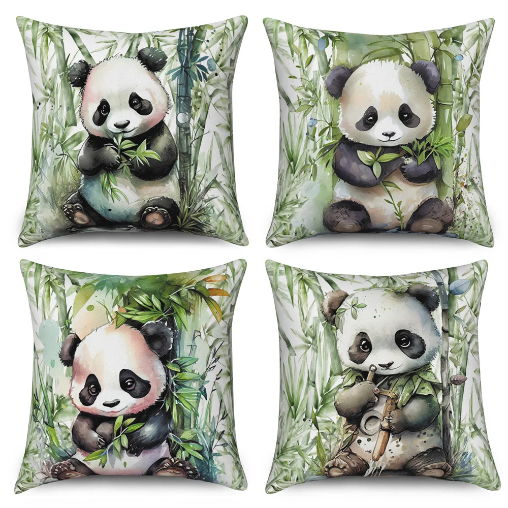 Panda Bamboo Pillow Case Polyester Pillowcase Home Decor Cartoon Cushion Cover Sofa Car Decorative Throw Pillows Covers
Panda Bamboo Pillow Case Polyester Pillowcase Home Decor Cartoon Cushion Cover Sofa Car Decorative Throw Pillows Covers