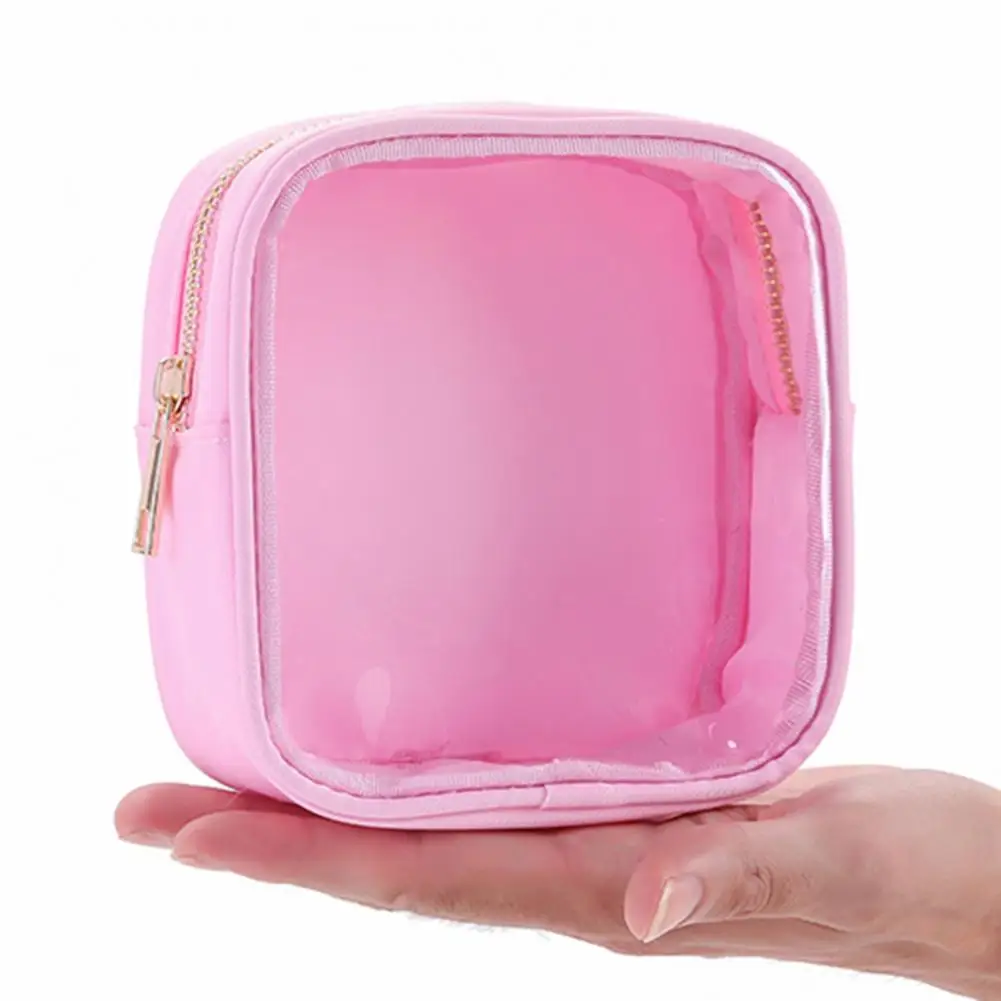 Clear Makeup Bag Waterproof Clear Mini Makeup Bag Organizer for Women Girls Transparent Pvc Toiletry Coin Purse with Zipper
Clear Makeup Bag Waterproof Clear Mini Makeup Bag Organizer for Women Girls Transparent Pvc Toiletry Coin Purse with Zipper