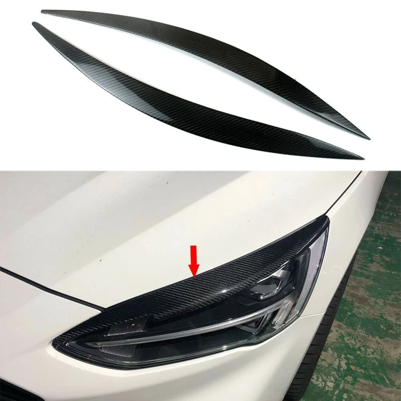 Real Carbon Fiber Headlight Eyebrows Eyelids Stickers Trim Cover Headlight Lid For Ford Focus 2018-2021
Real Carbon Fiber Headlight Eyebrows Eyelids Stickers Trim Cover Headlight Lid For Ford Focus 2018-2021