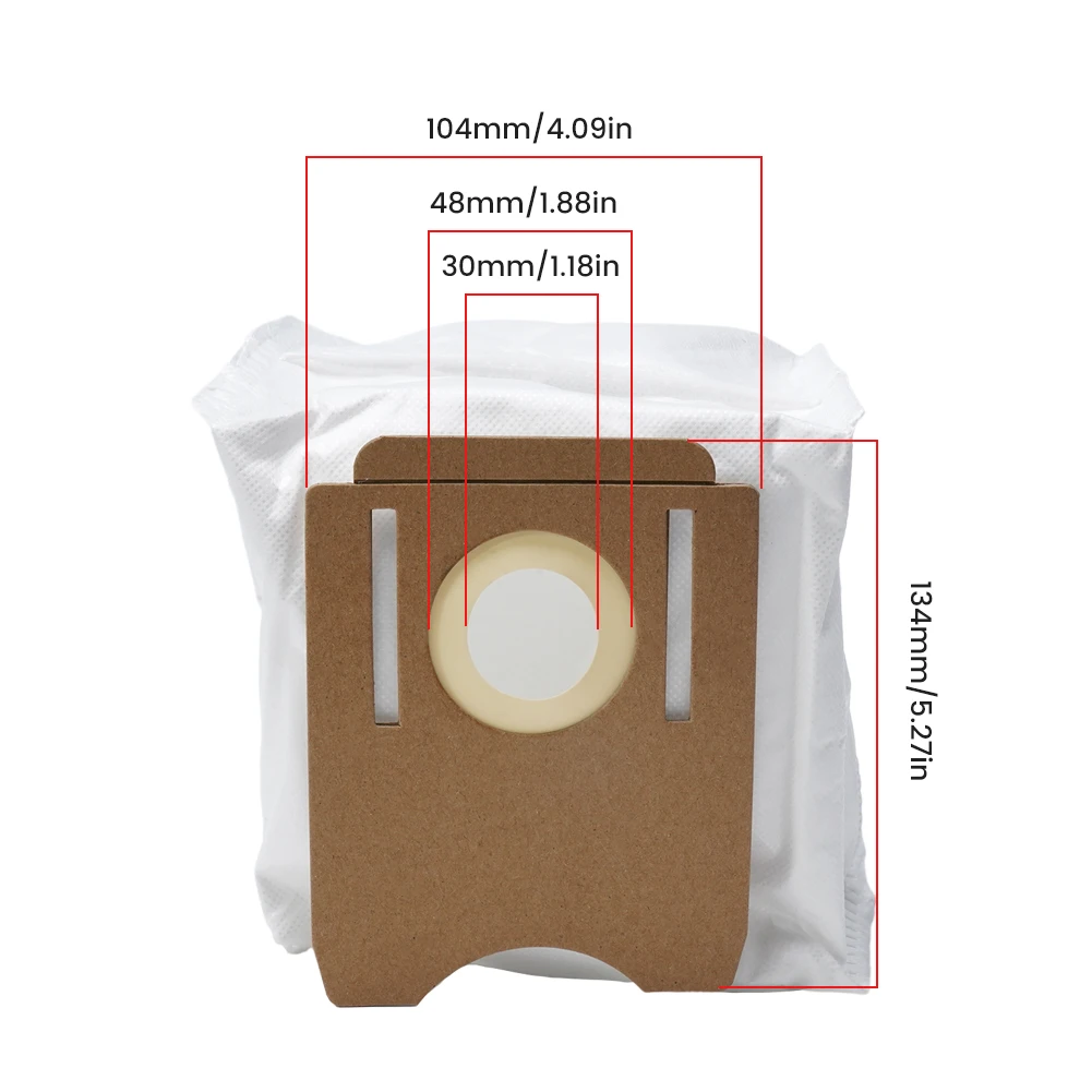 

Automatic Dust Bag Robot S8 Spare Parts Sweeping Vacuum Cleaner 5pcs Accessories Cleaning Collection Brand New