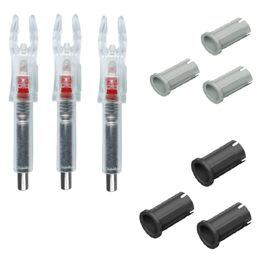 Automatically LED Lighted Nock Fits G, X, and S Series Arrows with 4.2mm/165 Inside Diameter with Conversion Ring Red
Automatically LED Lighted Nock Fits G, X, and S Series Arrows with 4.2mm/165 Inside Diameter with Conversion Ring Red