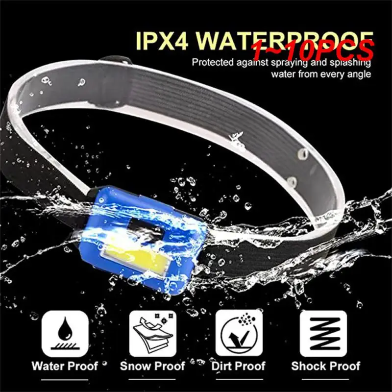 1~10PCS Mini Headlight COB LED Headlamp 3 Modes Waterproof Headlight Head Flashlight Lanterna For Outdoor Camping Night
1~10PCS Mini Headlight COB LED Headlamp 3 Modes Waterproof Headlight Head Flashlight Lanterna For Outdoor Camping Night