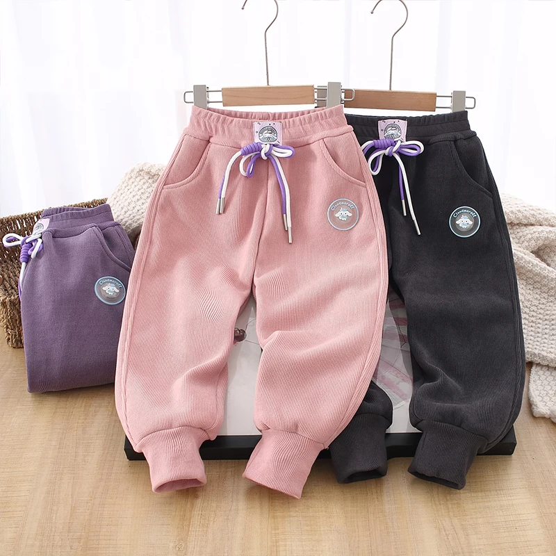 Autumn Winter Sanrio Cinnamoroll Kawaii Anime Baby Casual Pants Cute Cartoon Kuromi Thick Cashmere Warm Trousers Toys for Kids
Autumn Winter Sanrio Cinnamoroll Kawaii Anime Baby Casual Pants Cute Cartoon Kuromi Thick Cashmere Warm Trousers Toys for Kids