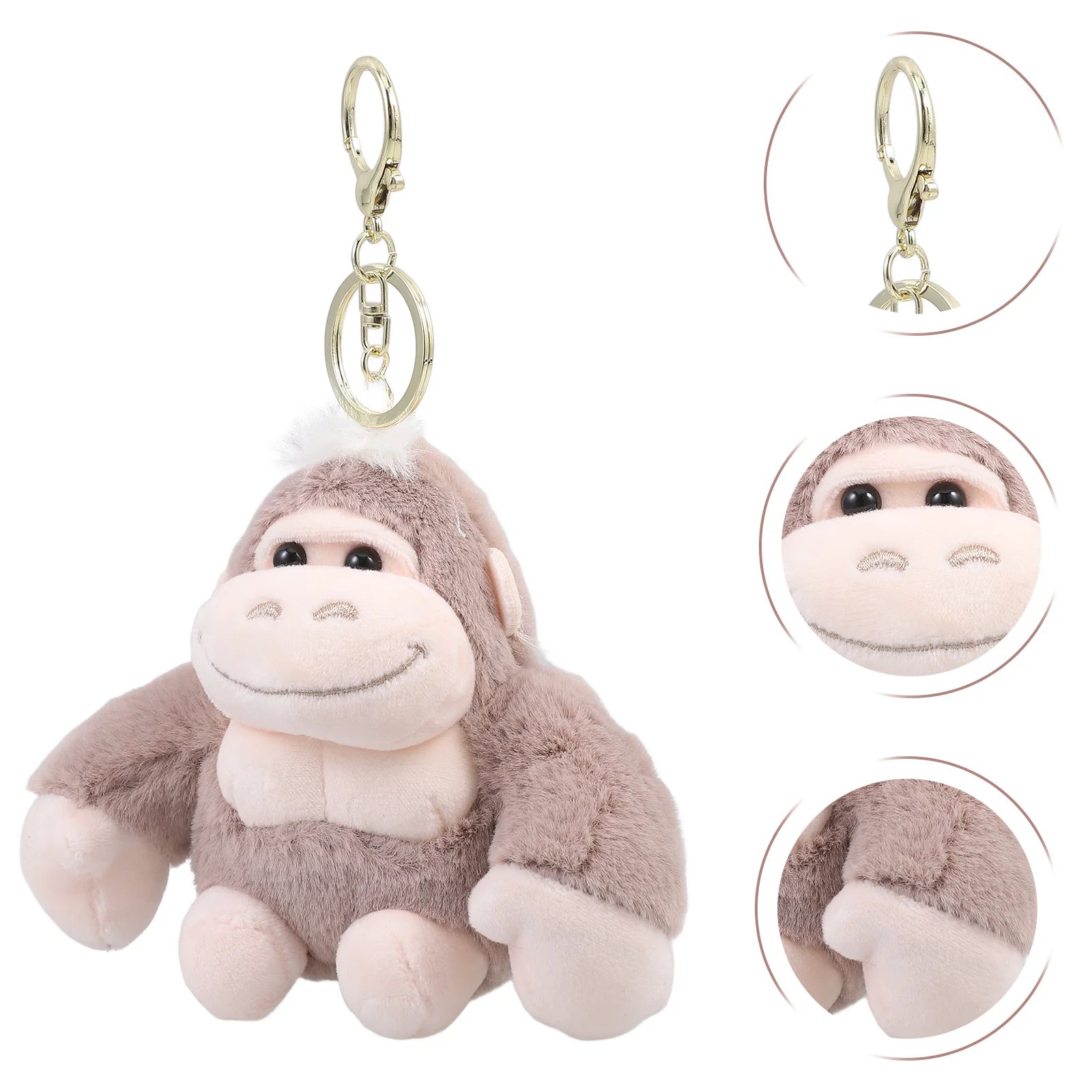 Cute Orangutan Keychain Lovers Holder Toy Monkey Keyring Plush Pp Cotton Lovely Gorilla
Cute Orangutan Keychain Lovers Holder Toy Monkey Keyring Plush Pp Cotton Lovely Gorilla