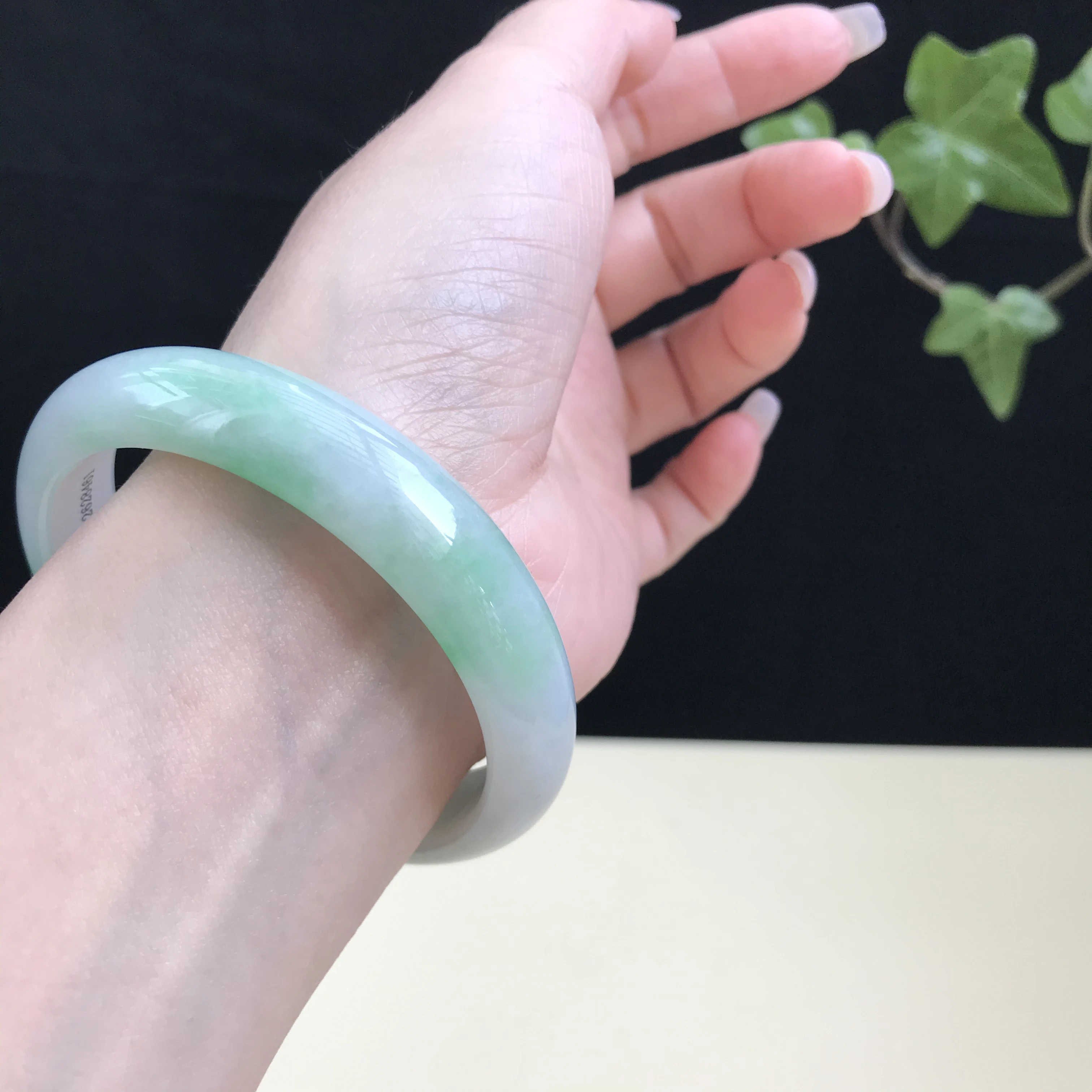 

Burma 100%Genuine High-end Jadeite Bracelet Jewelry Jade Bangles For Women 58mm (With Certificate)