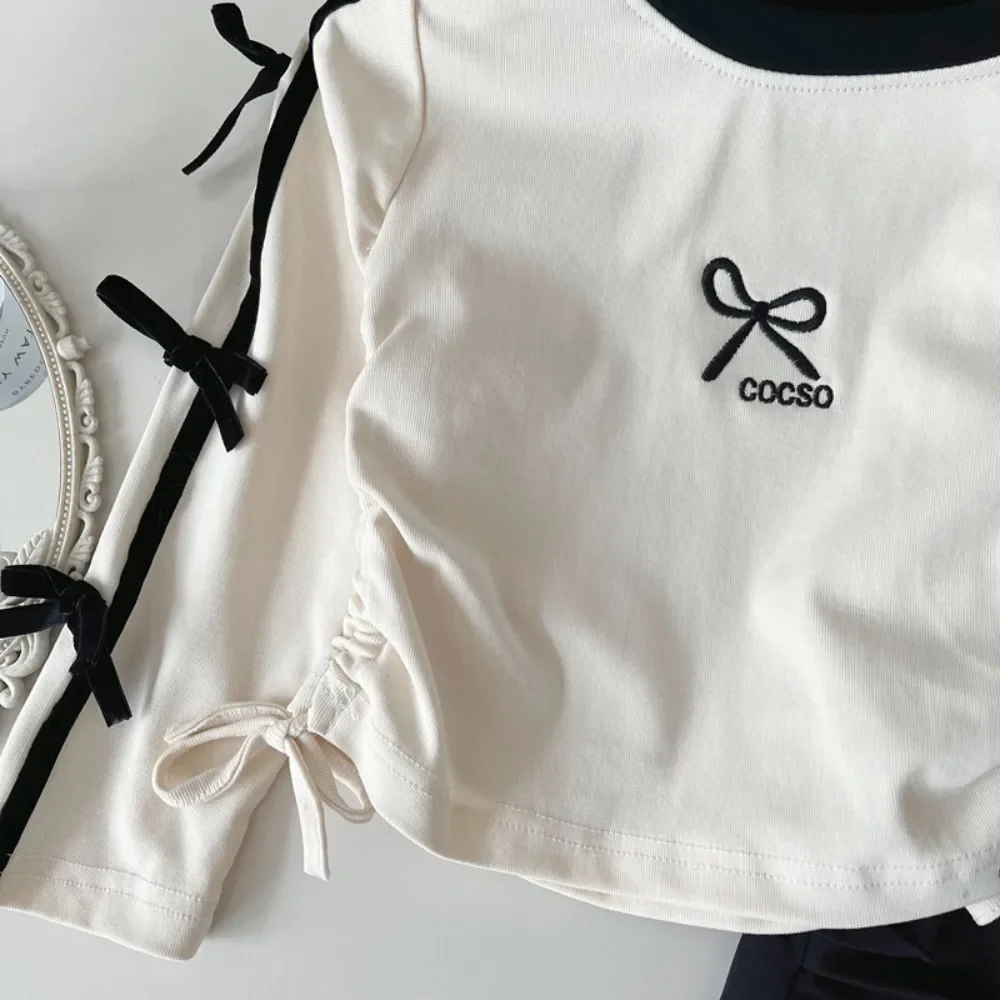 الخريف أزياء جديدة الفتيات الملابس الأحمر القوس الديكور إلكتروني التطريز طويلة الأكمام أعلى + السراويل العمل 2 قطع مجموعة ملابس الأطفال الخريف أزياء جديدة الفتيات الملابس الأحمر القوس الديكور إلكتروني التطريز طويلة الأكمام أعلى + السراويل العمل 2 قطع مجموعة ملابس الأطفال