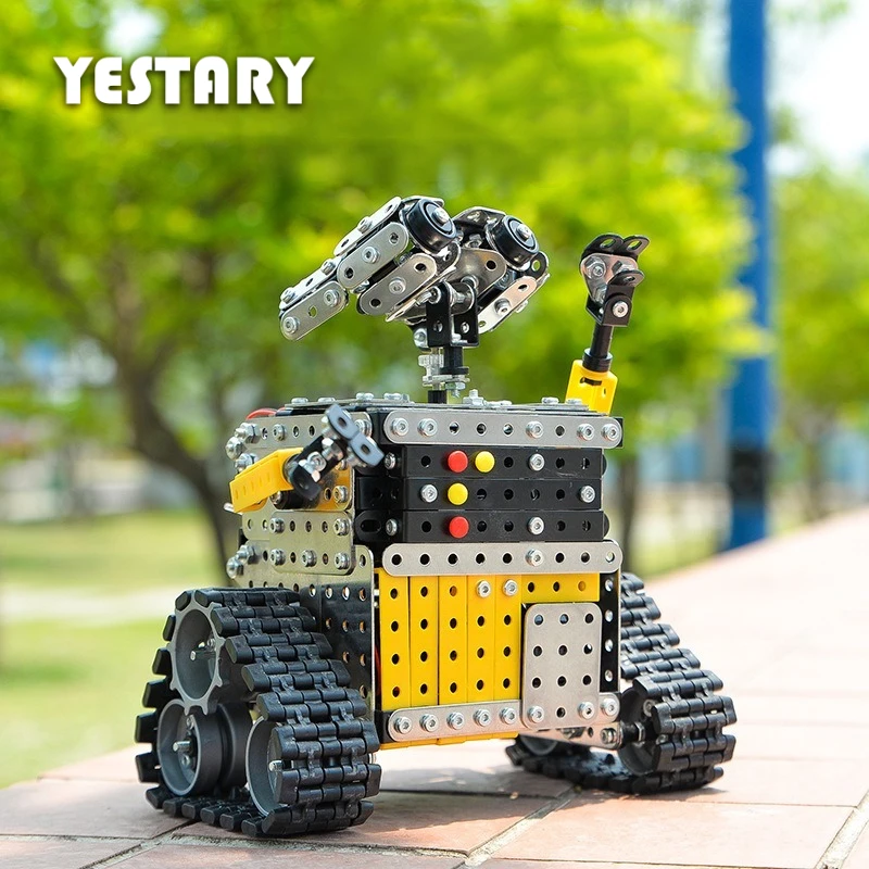 YESTARY 3D Metal Puzzle DIY Robotics Building Block Kits Toys For Kids Christmas Gifts Screw Nut Assembling Toys For Childrens
YESTARY 3D Metal Puzzle DIY Robotics Building Block Kits Toys For Kids Christmas Gifts Screw Nut Assembling Toys For Childrens