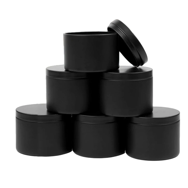 24Pcs Black Candle Tins Kit 4Oz Empty Candle Tin Set With Lids For DIY Candles Making, Matte Full Candle Jars For Candle Making
24Pcs Black Candle Tins Kit 4Oz Empty Candle Tin Set With Lids For DIY Candles Making, Matte Full Candle Jars For Candle Making