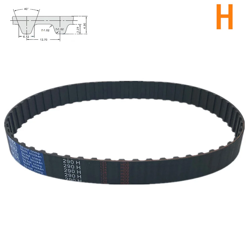 145H-260H Pitch 12.7mm Timing Pulley Belt Close Loop Rubber Timing Belts Width 20mm 25mm 38mm 50mm Synchronous Belt
145H-260H Pitch 12.7mm Timing Pulley Belt Close Loop Rubber Timing Belts Width 20mm 25mm 38mm 50mm Synchronous Belt