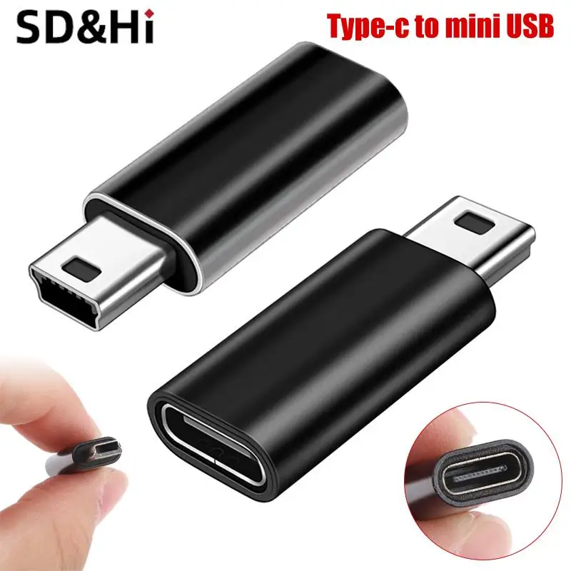 1pc Mini 5 Pin USB Adapter B Male to USB Type C Female Data Data Transfer Connector for MP3 Digital Camera GPS
1pc Mini 5 Pin USB Adapter B Male to USB Type C Female Data Data Transfer Connector for MP3 Digital Camera GPS
