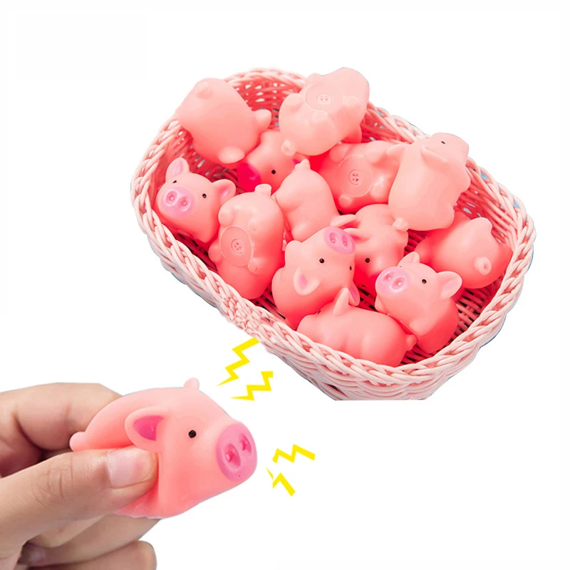 10pcs Pet Toy Cute Pink Pig Squeeze Squeaky Sound Soft Rubber Mini Toy Chew Interactive Games Training Funny Toy Pet Supplies
10pcs Pet Toy Cute Pink Pig Squeeze Squeaky Sound Soft Rubber Mini Toy Chew Interactive Games Training Funny Toy Pet Supplies
