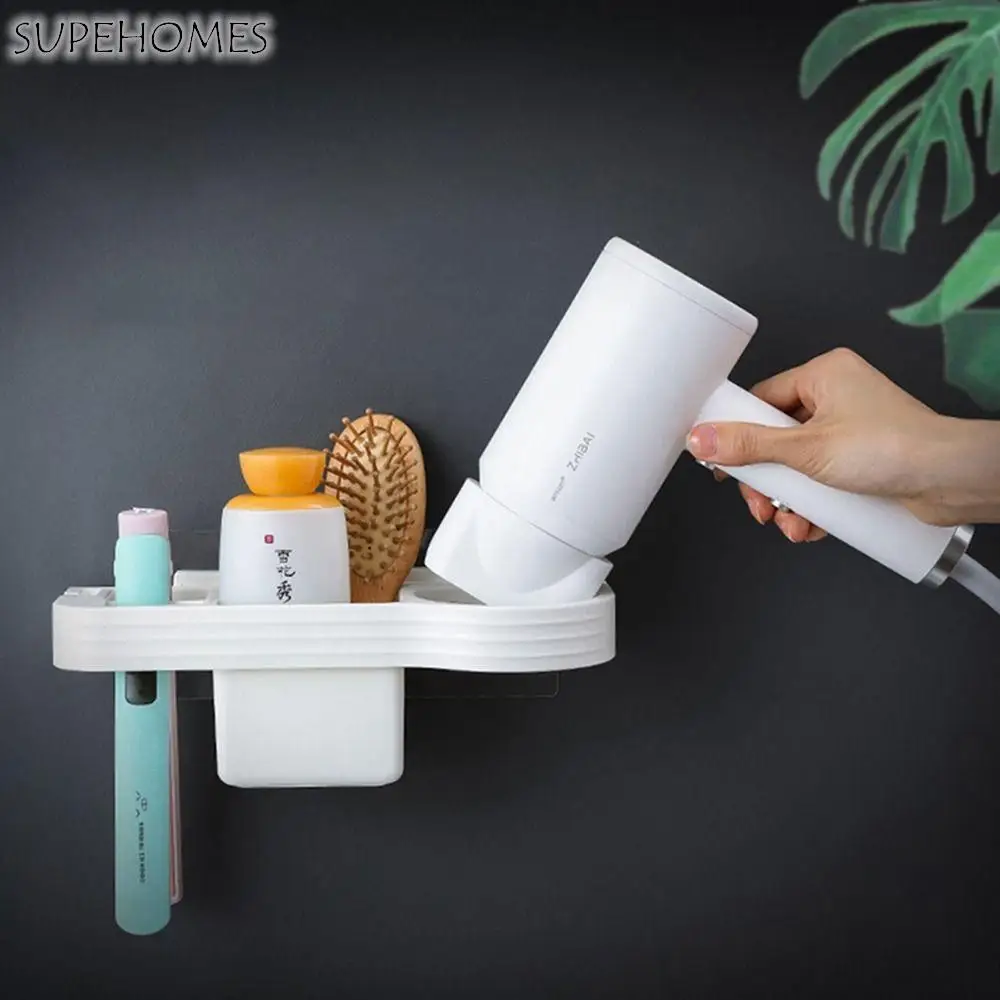 Hands Free Wall Mounted Hanging Bathroom Accessories Hair Dryer Holder Storage Rack Curling Iron Shelf Storage Box
Hands Free Wall Mounted Hanging Bathroom Accessories Hair Dryer Holder Storage Rack Curling Iron Shelf Storage Box