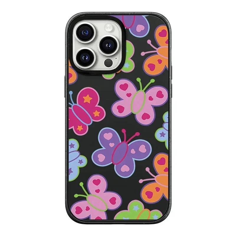 Butterfly Black Frosted iPhone 13 15 14 Pro Max Protective Case, Fits iPhone 15 Pro Max
Butterfly Black Frosted iPhone 13 15 14 Pro Max Protective Case, Fits iPhone 15 Pro Max