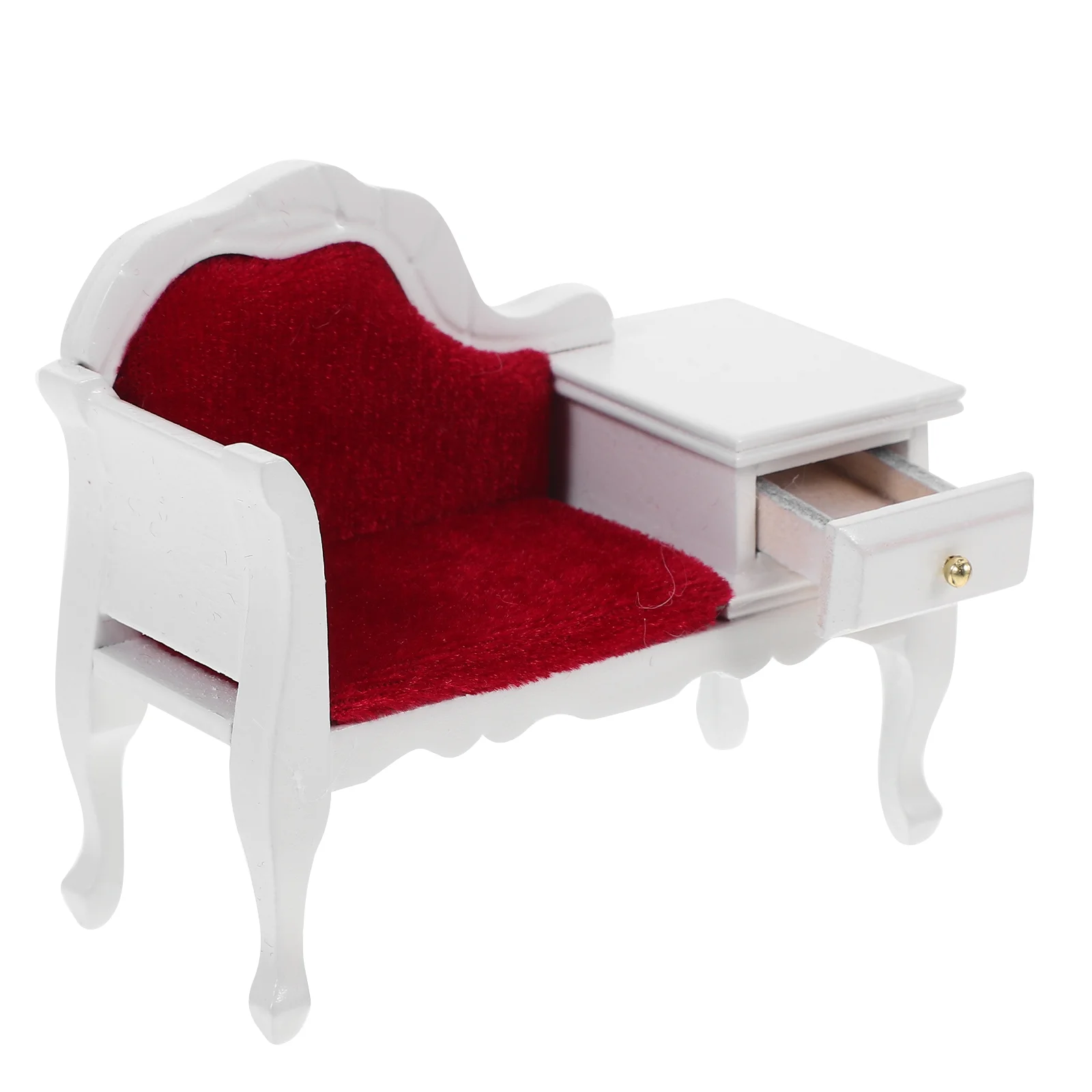 Miniature Dollhouse Furniture Dollhouse Sofa Chair Drawer Mini Wooden Dollhouse Couch Victorian Bench Chair Model Dolls
Miniature Dollhouse Furniture Dollhouse Sofa Chair Drawer Mini Wooden Dollhouse Couch Victorian Bench Chair Model Dolls