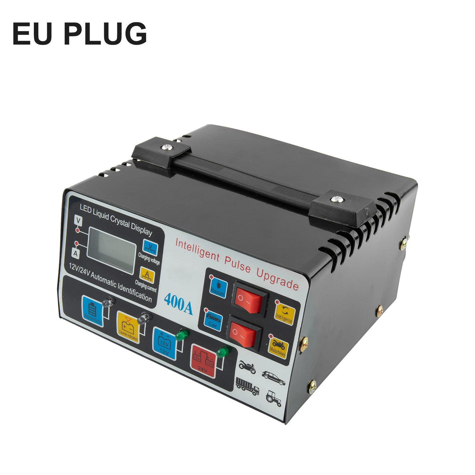 Good Quality Battery Charger English Manual 12V /24V 2pcs/Kit 50-60Hz 7-8A 80 Cm Good Insulation High Efficiency
Good Quality Battery Charger English Manual 12V /24V 2pcs/Kit 50-60Hz 7-8A 80 Cm Good Insulation High Efficiency