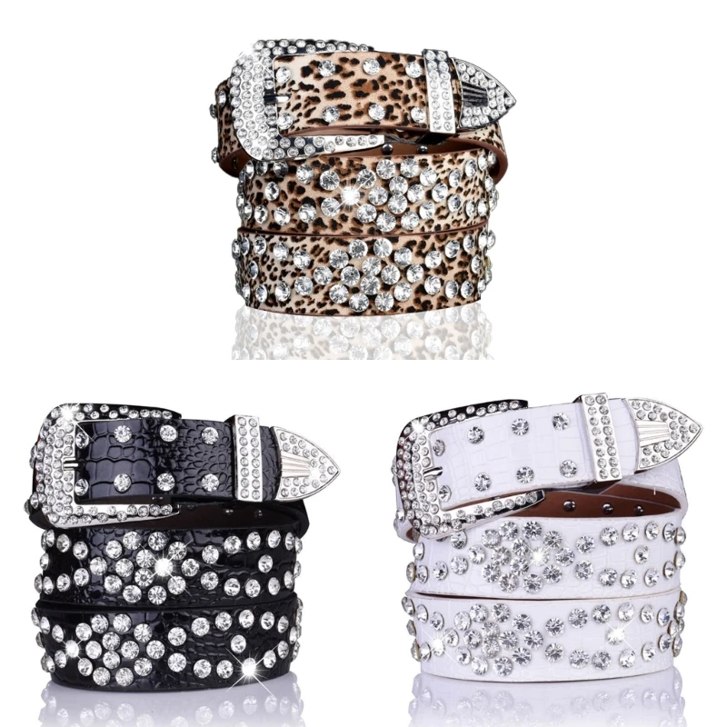 Vintage Rhinestone Waist Belts for Women Adjustable Belt for Women Cowboy Cowgirl Strap Female Jeans Skirt Waistband
Vintage Rhinestone Waist Belts for Women Adjustable Belt for Women Cowboy Cowgirl Strap Female Jeans Skirt Waistband