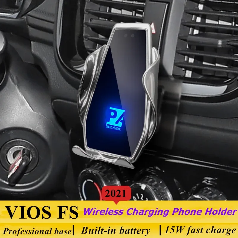 2021 For Toyota VIOS FS Mobile Phone Holder Wireless Charger Car Mount Navigation Bracket GPS Support 360 Rotating
2021 For Toyota VIOS FS Mobile Phone Holder Wireless Charger Car Mount Navigation Bracket GPS Support 360 Rotating