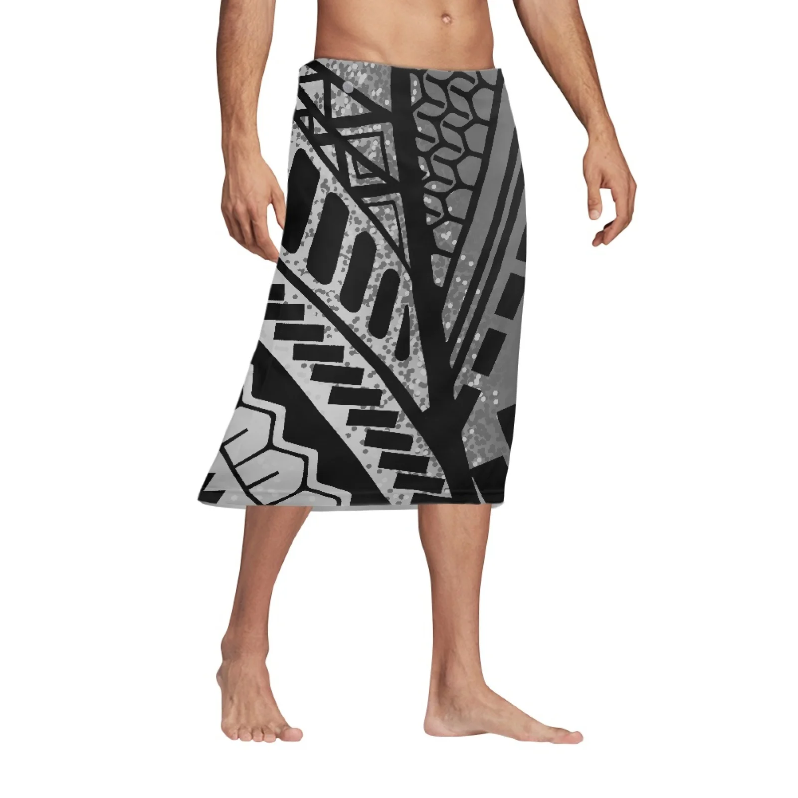 Polynesian Tribal Fijian Totem Tattoo Fiji Prints Men Skirts Art Printing Streetwear Loose Vintage Lrregular Knee Length Skirts
Polynesian Tribal Fijian Totem Tattoo Fiji Prints Men Skirts Art Printing Streetwear Loose Vintage Lrregular Knee Length Skirts