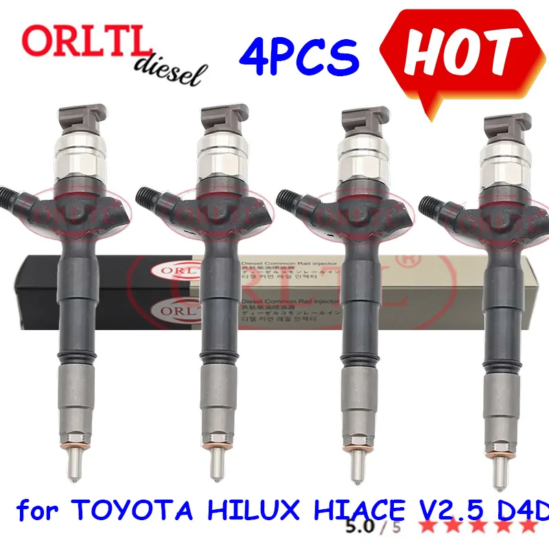 Масляный инжектор 2KD-FTV 23670-09360 23670-0L070 095000-8740 095000-7761 для Toyota HILUX HIACE V2.5 D4D, 4 шт.
Масляный инжектор 2KD-FTV 23670-09360 23670-0L070 095000-8740 095000-7761 для Toyota HILUX HIACE V2.5 D4D, 4 шт.