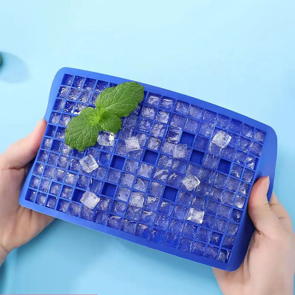 160 Grid Silicone Ice Cube Mold Large Square Ice Cube Tray Mold Ice Making Machine Non-toxic And Durable Bar Wine Ice Cube
160 Grid Silicone Ice Cube Mold Large Square Ice Cube Tray Mold Ice Making Machine Non-toxic And Durable Bar Wine Ice Cube