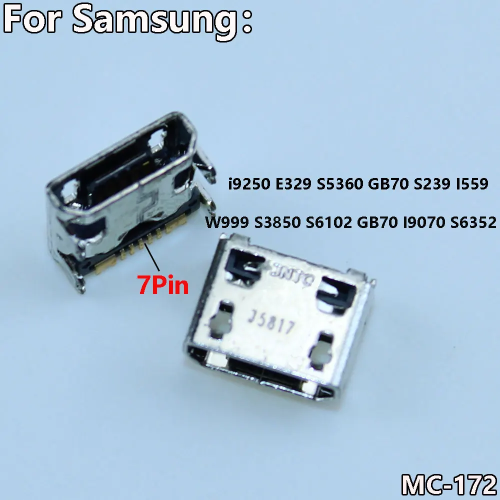 2Pcs Micro USB Plug Charging Port Connector Socket For Samsung i9250 E329 S5360 GB70 S239 I559 W999 S3850 S6102 GB70 I9070 S6352
2Pcs Micro USB Plug Charging Port Connector Socket For Samsung i9250 E329 S5360 GB70 S239 I559 W999 S3850 S6102 GB70 I9070 S6352