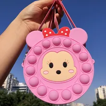 Kawaii Mickey Wallet Pop It Fidget Toys Bolsa De Damas Push Bubble Simple Dimple Anti-Stress Relieve Squishy Squeeze Toy for Kid
Kawaii Mickey Wallet Pop It Fidget Toys Bolsa De Damas Push Bubble Simple Dimple Anti-Stress Relieve Squishy Squeeze Toy for Kid
