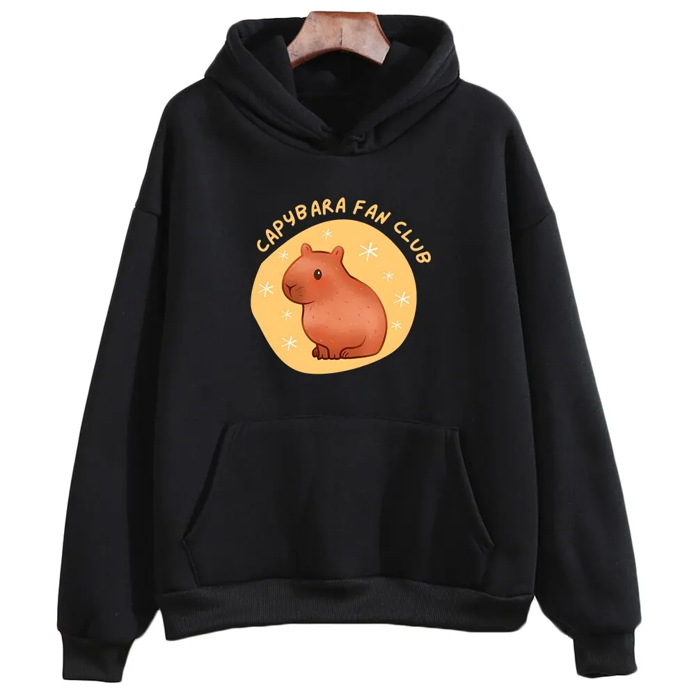 Capybaras Fan Club Lovers Hoodies Cute Animal Print Sweatshirt Autumn Boys Gilrs Unisex Casual Loose Couple Clothes Children Top
Capybaras Fan Club Lovers Hoodies Cute Animal Print Sweatshirt Autumn Boys Gilrs Unisex Casual Loose Couple Clothes Children Top