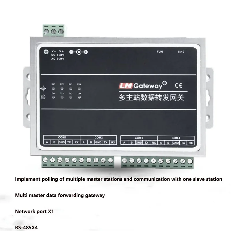 202-Poll Multi Master Data Forwarding Gateway Supports Modbus, DLT645 Protocol LMGateway202-Poll
202-Poll Multi Master Data Forwarding Gateway Supports Modbus, DLT645 Protocol LMGateway202-Poll